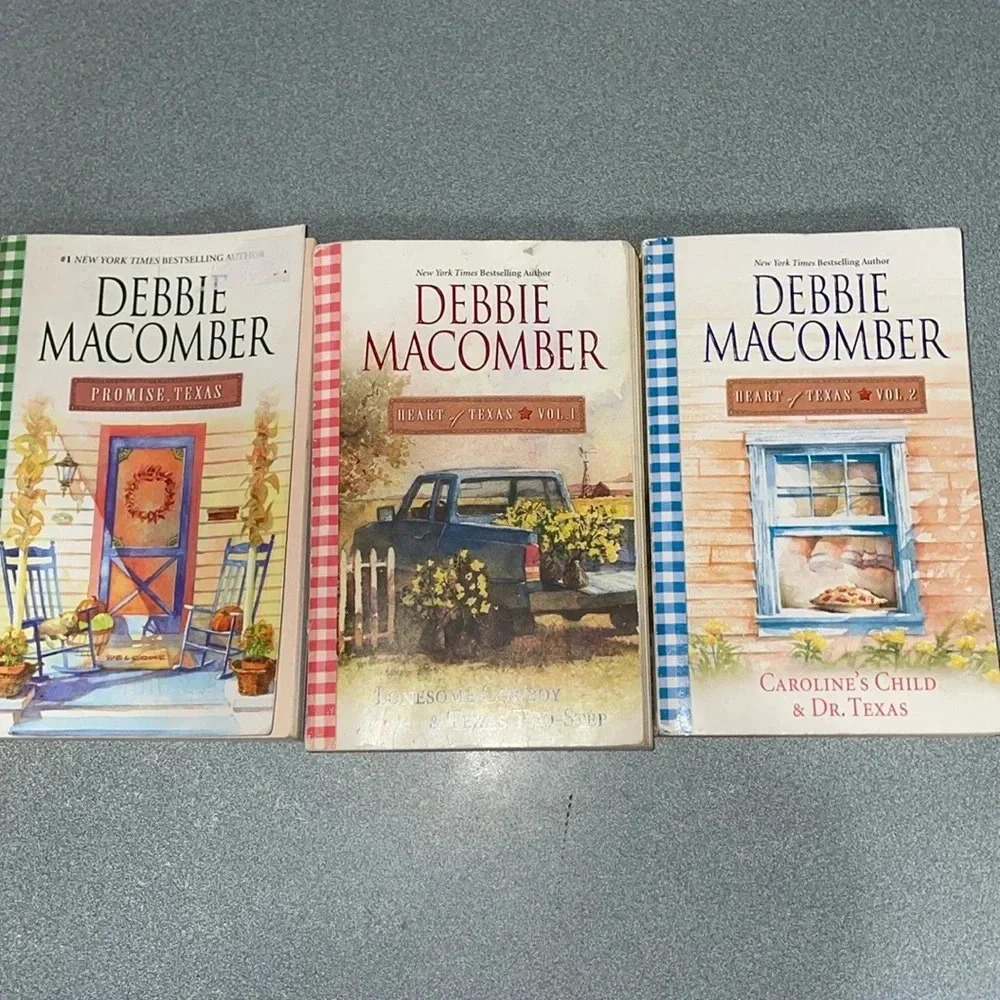 Debbie MaComber Heart of Texas series vol 1-3 - new condition​​